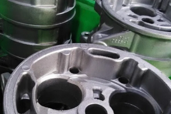 Die casting parts produced with high pressure system