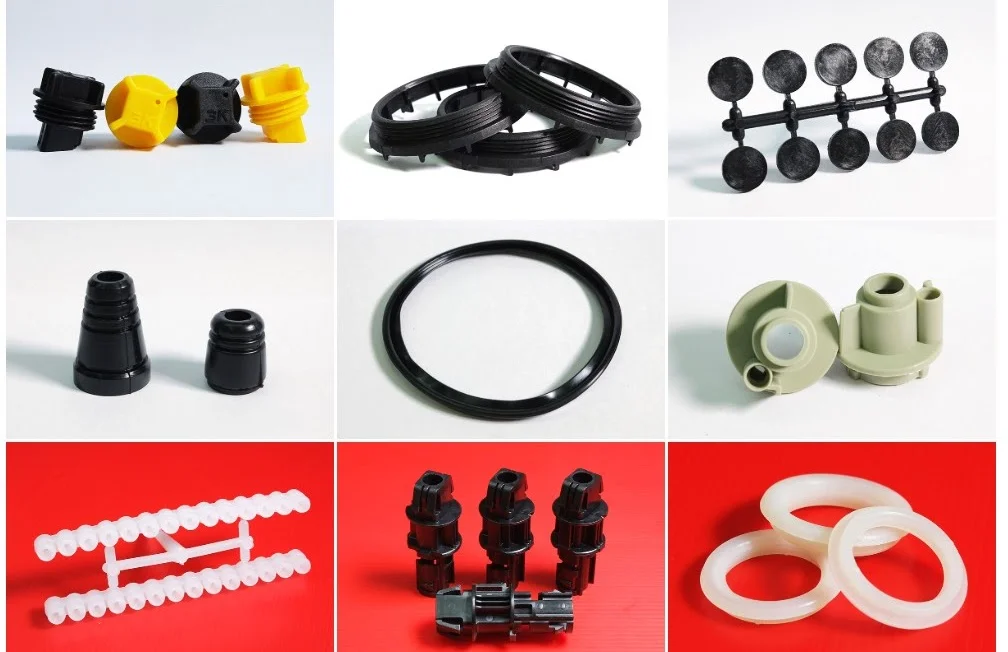 Plastic injection parts for automotive and electrical industries