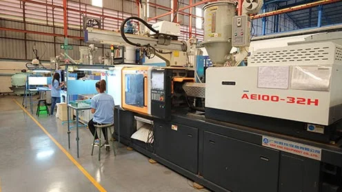 High-precision plastic injection machine for industrial parts